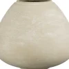 Mica Decorations vaas Ares taupe D 52 H 43 cm