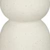 Mica Decorations vaas Arvada wit D 9,5 H 19,5 cm