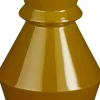 Mica Decorations vaas Ashton geel D 16 H 25 cm