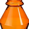 Mica Decorations vaas Ashton licht bruin D 16 H 25 cm