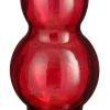 Mica Decorations vaas Benito rood D 17 H 45 cm