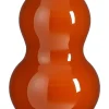 Mica Decorations vaas Benito oranje D 26,5 H 75 cm