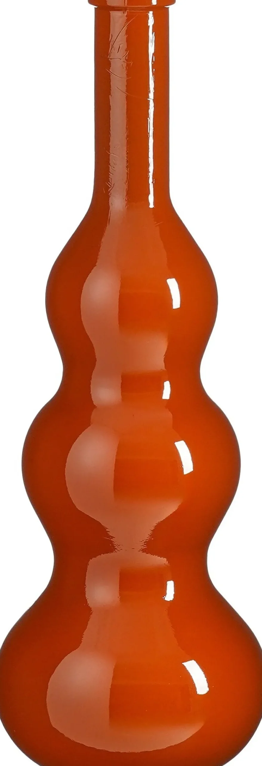 Mica Decorations vaas Benito oranje D 26,5 H 75 cm