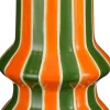 Mica Decorations vaas Bossa groen / oranje D 9,5 H 23,5 cm