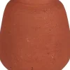 Mica Decorations vaas Denver terracotta D 11,5 H 14 cm