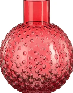 Mica Decorations vaas Dionne roze D 22 H 28 cm