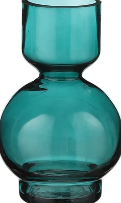 Mica Decorations vaas Ela groen D 12 H 19 cm
