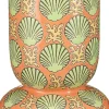 Mica Decorations vaas Elea oranje D 18 H 30 cm