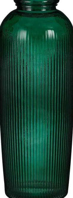 Mica Decorations vaas Esmeralda groen D 30 H 70 cm