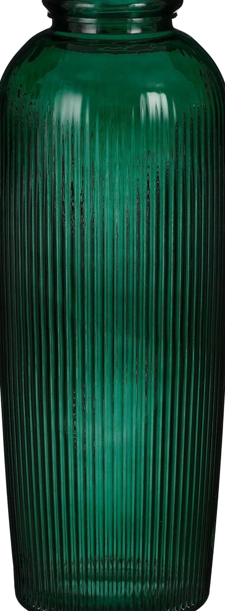 Mica Decorations vaas Esmeralda groen D 30 H 70 cm