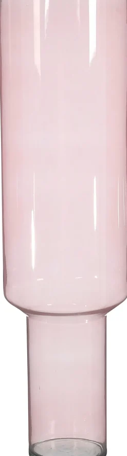 Mica Decorations vaas Fallon roze D 19 H 70 cm