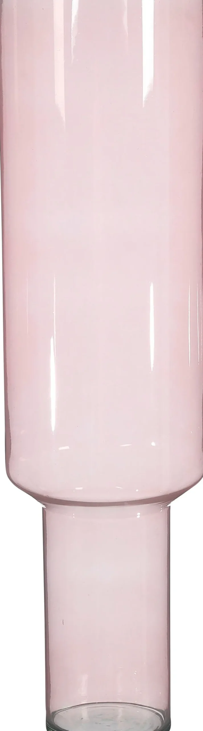 Mica Decorations vaas Fallon roze D 19 H 70 cm