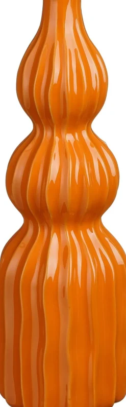 Mica Decorations vaas Felipe oranje D 11 H 35 cm