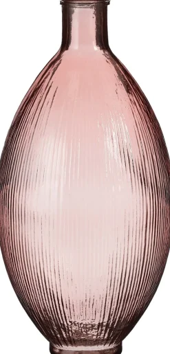 Mica Decorations vaas Firenza roze D 29 H 59 cm