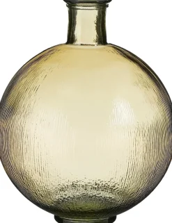 Mica Decorations vaas Firenza bruin D 34 H 42 cm