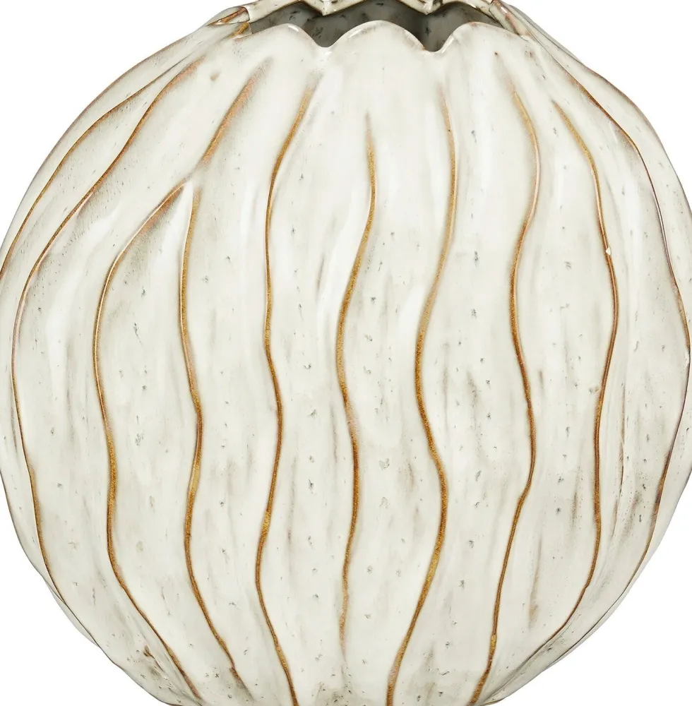 Mica Decorations vaas Jovi crème 27,5 x 15,5 x 27 cm
