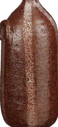 Mica Decorations vaas Kole bruin D 11,5 H 24,5 cm