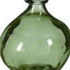 Mica Decorations vaas Organic groen D 16 H 18 cm