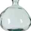 Mica Decorations vaas Organic transparant D 33 H 34 cm