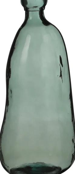 Mica Decorations vaas Organic groen D 22 H 51 cm