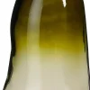 Mica Decorations vaas Organic groen; transparant D 22 H 51 cm