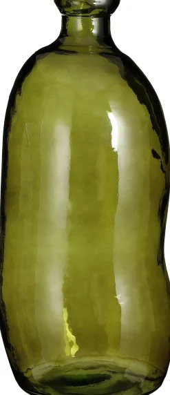 Mica Decorations vaas Organic groen D 34 H 73 cm