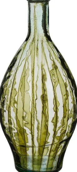 Mica Decorations vaas Palermo groen D 28 H 60 cm