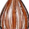 Mica Decorations vaas Palermo bruin D 28 H 60 cm