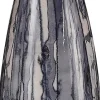 Mica Decorations vaas Palermo zwart D 20 H 100 cm