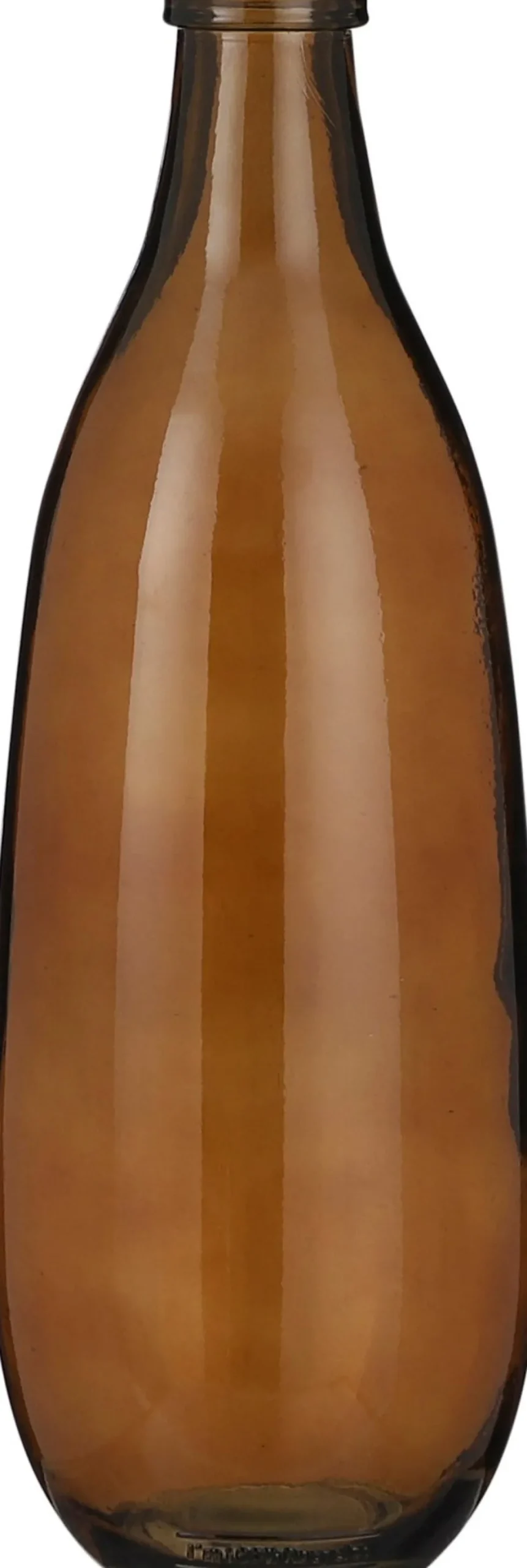 Mica Decorations vaas Pilar bruin D 15 H 40 cm