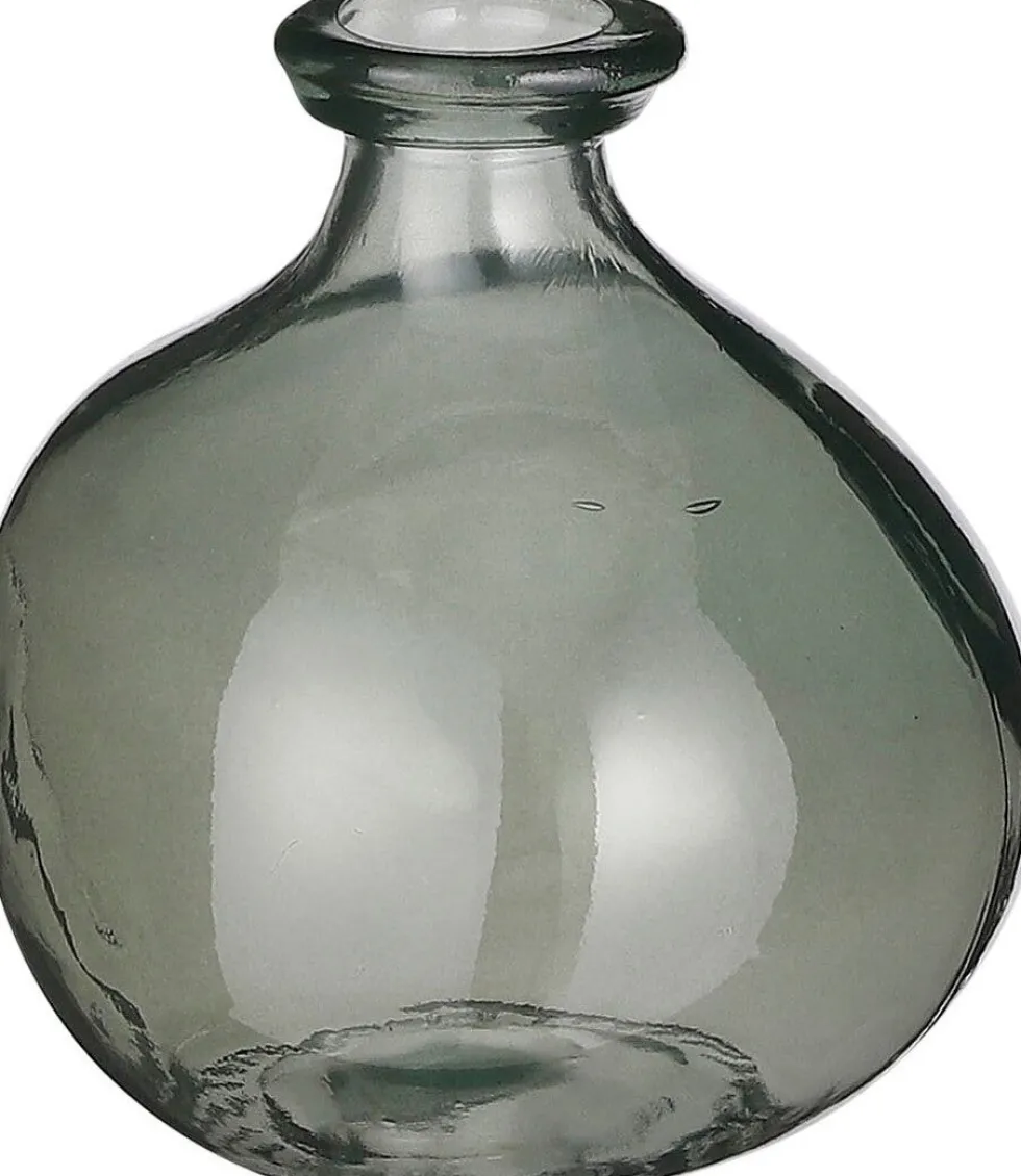 Mica Decorations vaas Pinto groen D 16 H 18 cm