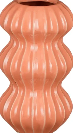 Mica Decorations vaas Pippa roze D 13 H 23 cm