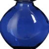 Mica Decorations vaas Qin blauw D 24 H 26 cm