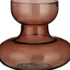 Mica Decorations vaas Soren bruin D 15 H 18 cm