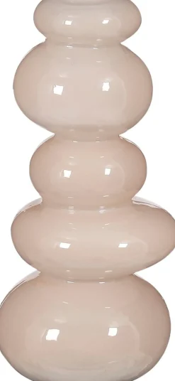 Mica Decorations vaas Stacey roze D 10,5 H 24 cm