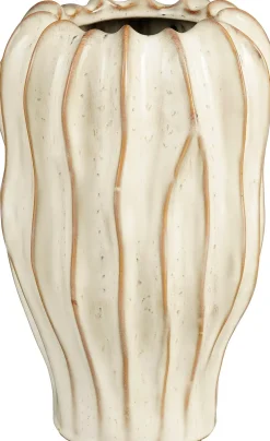 Mica Decorations vaas Thom crème D 20 H 30 cm