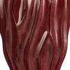 Mica Decorations vaas Thom rood D 20 H 30 cm