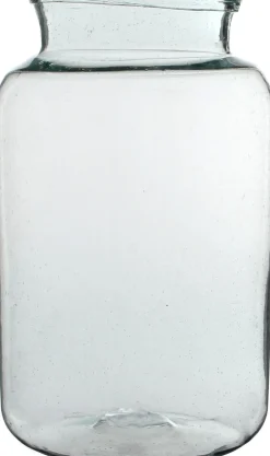 Mica Decorations vaas Vienne transparant D 23 H 40 cm