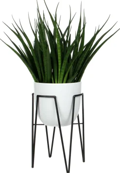 Mica Outdoor plantenkruk Blom Ø17.5x25cm zwart