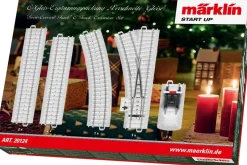 Märklin Start Up kerstdorpminiatuur uitbreiding railset kersttrein 23,7 x 5,7 x 31,5 cm 6-delig