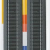 Märklin Start Up kerstdorpminiatuur rails recht kort 11 x 2,5 x 24,6 cm 4 stuks