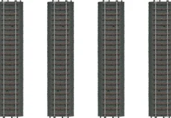 Märklin Start Up kerstdorpminiatuur rails recht kort 11 x 2,5 x 24,6 cm 4 stuks