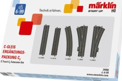 Märklin Start Up kerstdorpminiatuur rails aanvulling C2 33 x 9 x 40,3 cm 12-delig