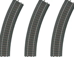 Märklin Start Up kerstdorpminiatuur rails gebogen 2,5 x 2 x 32,5 cm 3 stuks
