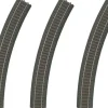 Märklin Start Up kerstdorpminiatuur rails gebogen 32,5 x 13,7 x 2,5 cm 3 stuks