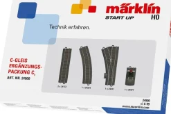 Märklin Start Up kerstdorpminiatuur rails aanvulling C1 23,7 x 5,7 x 31,5 cm 5-delig