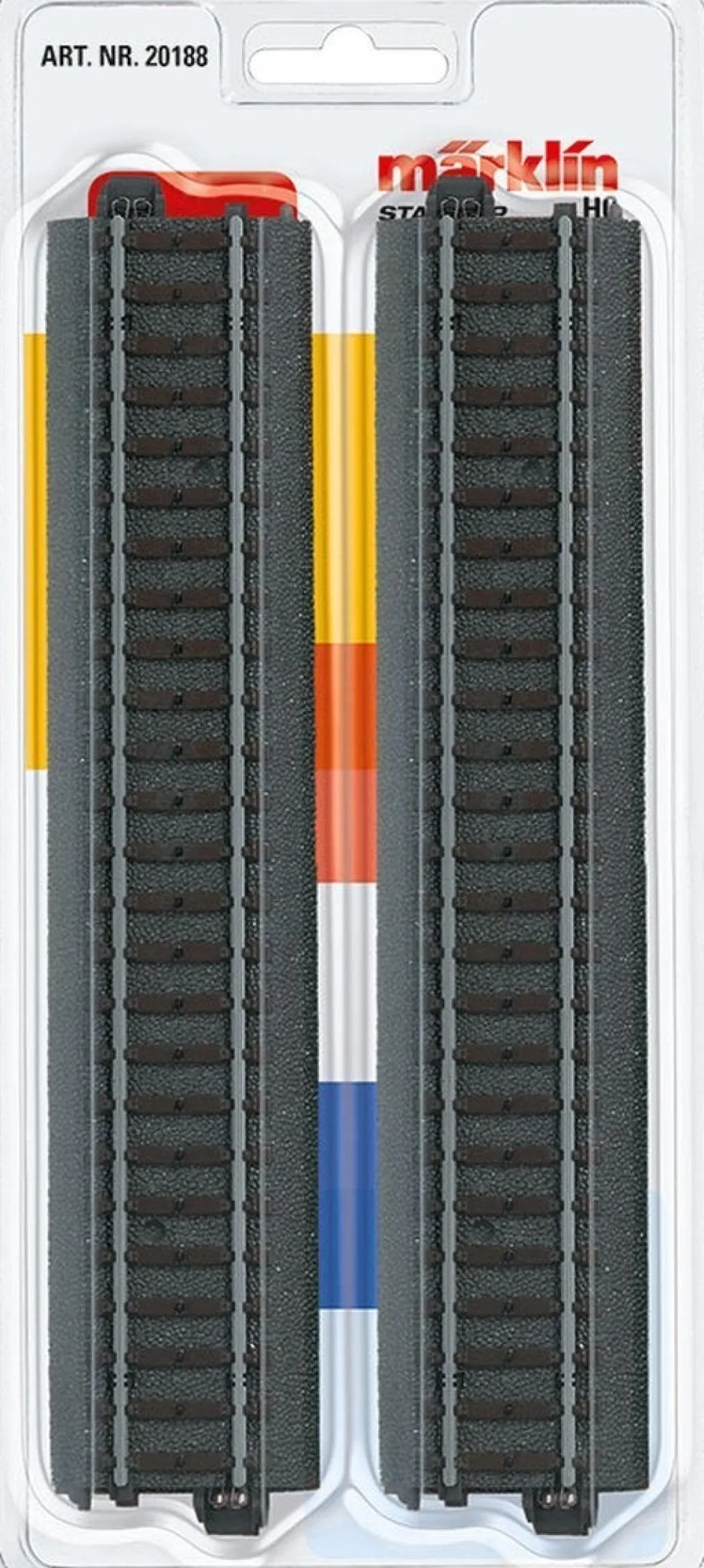 Märklin Start Up kerstdorpminiatuur rails recht lang 11 x 2,5 x 24,6 cm 4 stuks