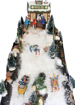 My Village Basis kerstdorp skibaan 42 x 25 cm
