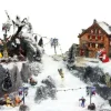 My Village kerstdorp ondergrond skipiste 120 x 40 x 30 cm