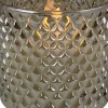 Peha Magic LED kaars in glas Jacob crème D 8,5 H 8 cm